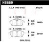 Hawk 09-12 BMW Z4 Rear Street Brake Pads thumbnail 8