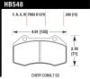 Hawk 08-10 Chevrolet Cobalt / HHR HPS 5.0 Front Brake Pads thumbnail 8