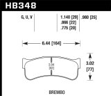 Hawk Brembo Disc DTC-70 w/ 1.140in Thickness Race Brake Pads thumbnail 5