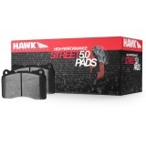 Hawk 11-12 Dodge Durango / 11-12 Jeep Grand Cherokee HPS 5.0 Rear Street Brake Pads thumbnail 4