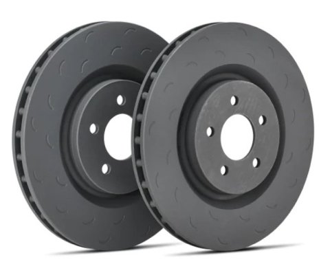 Hawk Talon 03-04 Infiniti G35 / 03-09 Nissan 350Z Slotted-Only Vented 12.76 in Front Brake Rotor Set thumbnail 8