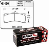 Hawk Universal Brembo DTC-70 Race Brake Pads Thickness 1.018 thumbnail 2