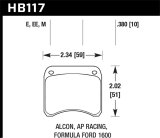 Hawk AP Racing CP3696 Blue 9012 Race Brake Pads thumbnail 8