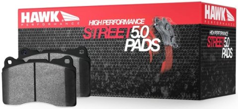 Hawk 20-21 Corvette C8 Z51 Street HPS 5.0 Rear Brake Pads thumbnail 1