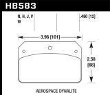 Hawk HP+ Aerospace Dynalite w/ 0.218in Hole Brake Pads thumbnail 5