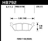 Hawk 15-20 Ford F-150 Rear DTC-60 Brake Pads thumbnail 1