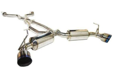 Invidia 2009+ Nissan 370Z Dual N1 GT Titanium Tip Cat-back Exhaust thumbnail 1