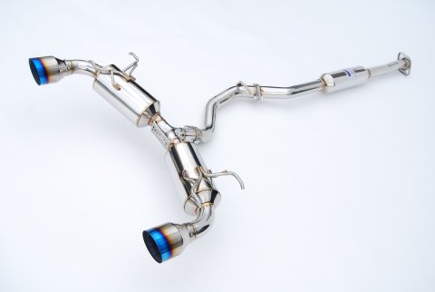 Invidia 12+ Subaru BRZ / Toyota 86 N2 60mm Single Layer Titanium Burnt Tips Cat-Back Exhaust thumbnail 1