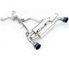 Invidia 09+ FX35 2/4WD Gemini Rolled Stainless Steel Tip Cat-back Exhaust thumbnail 2