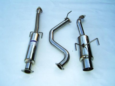 Invidia 92-95 Honda Del Sol (101mm tip) Cat- Back Exhaust thumbnail 1