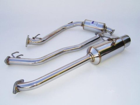 Invidia 06-08 Honda Fit 50mm (101mm tip) Cat-back Exhaust thumbnail 2