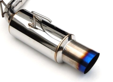 Invidia 00+ S2000 70mm Dual Titanium Tip Cat-back Exhaust (SILENCER ONLY) thumbnail 1