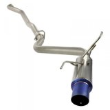 Invidia 08-14 WRX/STi 4 Door 80mm Single Outlet Full Titanium Cat-Back Exhaust thumbnail 4