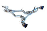 Invidia 2019+ Toyota Supra Dual N1 w/ Valve Single Layer Titanium Tip Cat-back Exhaust thumbnail 1