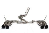 Invidia 11-14 Subaru WRX/STI Sedan Gemini/R400 Single Layer Quad Stainless Steel Tip Catback Exhaust thumbnail 1