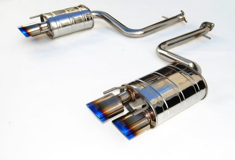 Invidia 15+ Lexus RC350/200T Titanium Quad Rolled Tip Axle-Back Exhaust thumbnail 1
