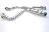 Invidia 08-09 WRX Sedan 76mm (101mm tip) RACING Titanium Tip Cat-back Exhaust thumbnail 5