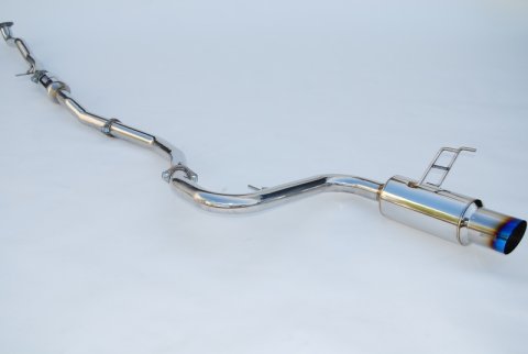 Invidia 2016+ Honda Civic 1.5 Turbo 2 DR Single Layer N1 Titanium Tips Exhaust thumbnail 1