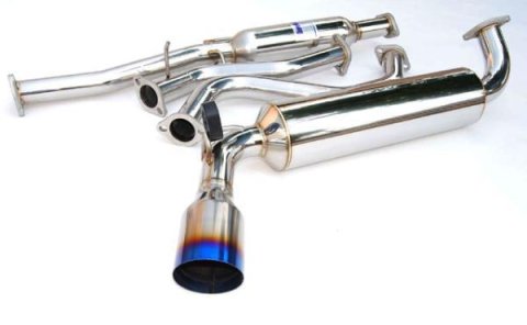 Invidia 88-91 Civic EF9 3DR 60mm (101mm tip) Titanium Tip Cat-back Exhaust thumbnail 1
