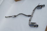 Invidia 2022+ Honda Civic Si (1.5T) 70mm Q300 Cat Back Exhaust - Rolled Stainless Steel Tips thumbnail 3