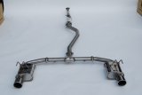 Invidia 2022+ Honda Civic Si (1.5T) 70mm Q300 Cat Back Exhaust - Rolled Stainless Steel Tips thumbnail 4
