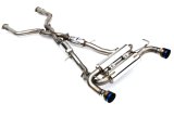 Invidia 2022+ Nissan Z 70mm Gemini Cat Back Exhaust - Single Layer Titanium Tips thumbnail 3