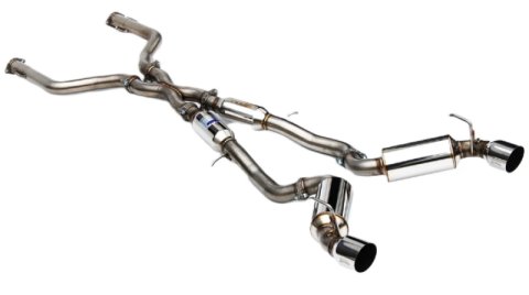Invidia 2022+ Nissan Z 70mm N1 Cat Back Exhaust - Stainless Steel Tips thumbnail 3
