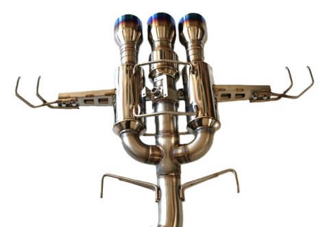 Invidia 22+ HONDA CIVIC TYPE-R FL5 R400 SINGLE LAYER Titanium TIP FULL CAT-BACK (NON POLISH PIPE) thumbnail 1