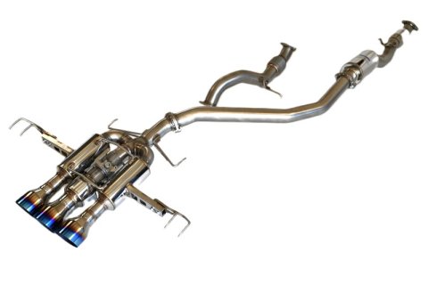 Invidia 22+ HONDA CIVIC TYPE-R FL5 R400 SINGLE LAYER Titanium TIP FULL CAT-BACK (NON POLISH PIPE) thumbnail 2