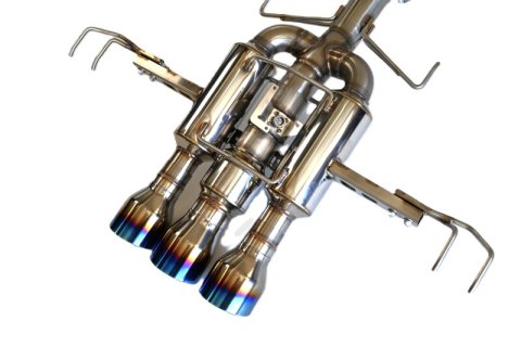 Invidia 22+ HONDA CIVIC TYPE-R FL5 R400 SINGLE LAYER Titanium TIP FULL CAT-BACK (NON POLISH PIPE) thumbnail 3