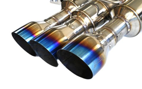 Invidia 22+ HONDA CIVIC TYPE-R FL5 R400 SINGLE LAYER Titanium TIP FULL CAT-BACK (NON POLISH PIPE) thumbnail 4