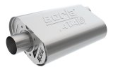 Borla CrateMuffler SBC Hot 350/383 2.5 inch Offset/Center 14in x 4.35in x 9in Oval Atak Muffler thumbnail 1