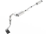 Borla 15-17 F-150 2.7L/ 3.5L EcoBoost/ 5.0L V8 4in. Tip Side Exit S-type Exhaust Black Chrome thumbnail 1