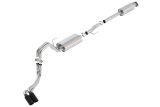 Borla 15-17 F-150 2.7L/ 3.5L EcoBoost/ 5.0L V8 4in. Tip Side Exit S-type Exhaust Black Chrome thumbnail 3