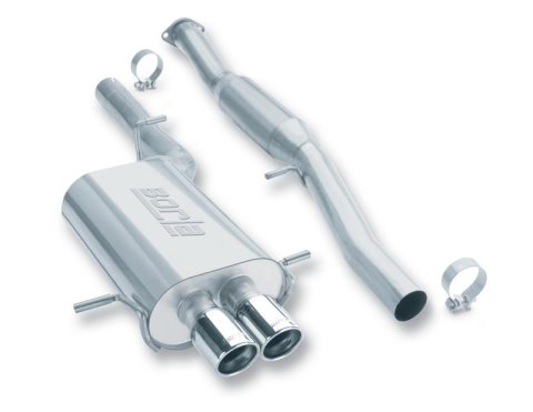 Borla 02-07 WRX Twin Tip Hush Catback Exhaust thumbnail 1