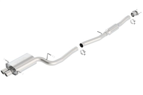 Borla 02-07 WRX Twin Tip Hush Catback Exhaust thumbnail 6