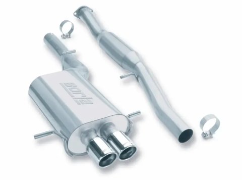 Borla 02-07 WRX Twin Tip Hush Catback Exhaust thumbnail 8