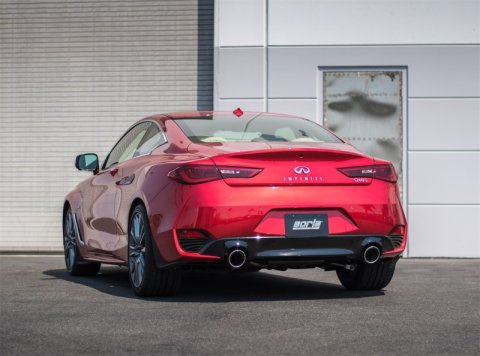 Borla 2017 Infiniti Q60S 3.0T V6 S Type Catback Exhaust thumbnail 5