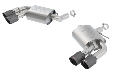 Borla 2016 Chevy Camaro SS V8 AT/MT ATAK Rear Section Exhaust w/o Dual Mode Valves thumbnail 4