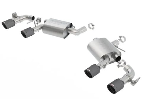 Borla 2016-2017 Chevrolet Camaro SS AT/MT RWD S-type Exhaust (w/ Dual Mode Valves) - Black CF Tip thumbnail 7