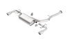 Borla 03-09 Mazda RX-8 1.3L Single Round Rolled Angle-Cut Cat-Back Exhaust thumbnail 9