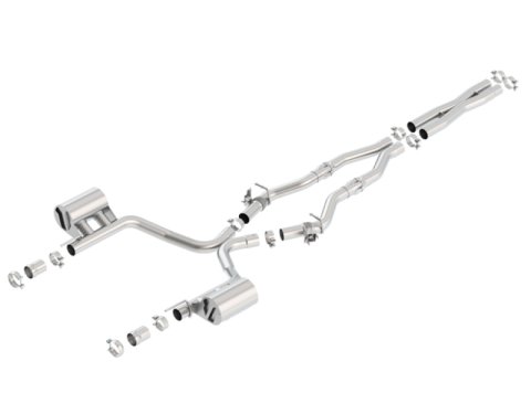 Borla 16-17 Dodge Challenger R/T 5.7L MT/AT ATAK Catback Exhaust (w/MDS Valves ONLY) thumbnail 4