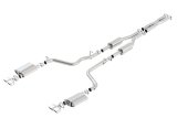 Borla 09-14 Dodge Challenger R/T 5.7L RWD 2Dr. Dual Rctgl. Angle S-Type CB Exhaust - Rear Split Exit thumbnail 4