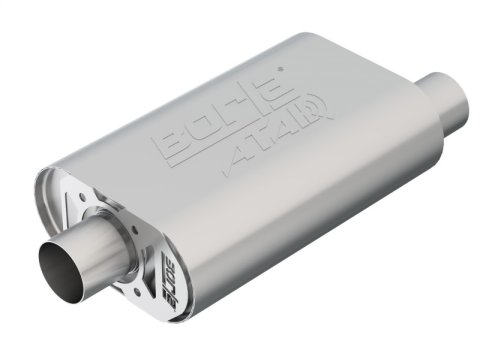 Borla CrateMuffler STOCK SBC 283/327/350 ATAK 2.5in Offset/Center 14in x 4.35in x 9in Oval Muffler thumbnail 5