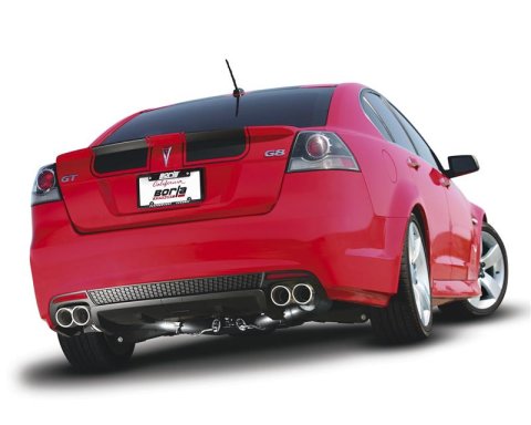 Borla 08-09 Pontiac G8/GT 6.0L 8cyl SS Catback Exhaust w/ X Pipe thumbnail 1