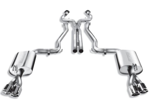 Borla 08-09 Pontiac G8/GT 6.0L 8cyl SS Catback Exhaust w/ X Pipe thumbnail 3