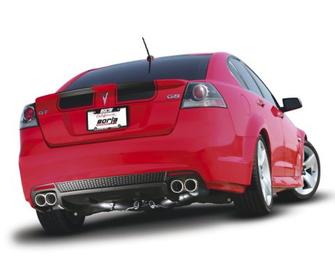 Borla 08-09 Pontiac G8/GT 6.0L 8cyl SS Catback Exhaust w/ X Pipe thumbnail 4