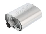 Borla CrateMuffler Ford 5.0L Coyote ATAK 2.5in Offset/Center 12in x 6in x 10.34in Muffler thumbnail 2