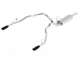 Borla 09-17 Dodge Ram 1500 5.7L V8 3in to Dual 2.5in Single Round Rolled Angle-Cut S-type Exhaust thumbnail 2