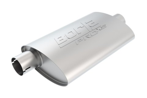 Borla Pro-XS 2.25in Tubing 19in x 4in x 9.5in Oval Notched Center/Offset Muffler thumbnail 6